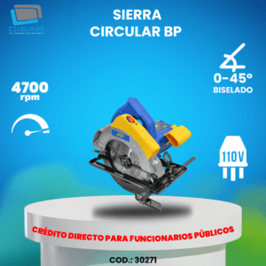 Sierra circular BP Disar 30271 copia cf