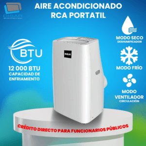 Aire acondicionador RCA portatil Disar 30335 CF copia