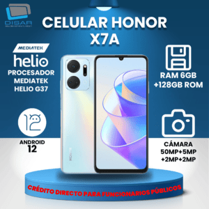 Celular Honor X7A disar cf copia