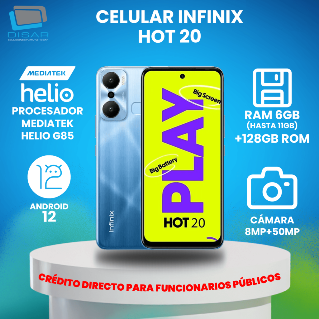 Celular Infinix Hot 20 Disar celular-infinix-hot-20-disar