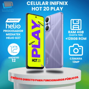 Celular Infinix Hot 20 play Disar CF copia