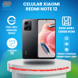 Celular Xiaomi Redmi Note 12 Disar CF copia
