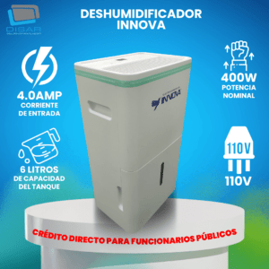 Deshumidificador Innova Disar 30370 cf copia