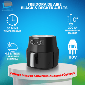 Freidora de aire b&d disar 30416 cf copia