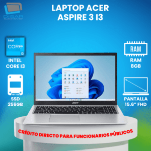 Laptop Acer Aspire 3 i3 disar copia