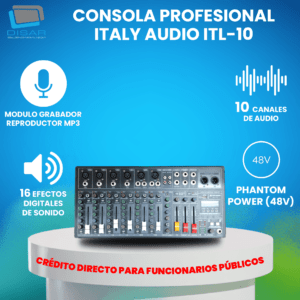 Mezclador profesional ItalyAudio Disar CF copia