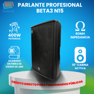 Parlante profesional Beta3 N15 disar cf copia