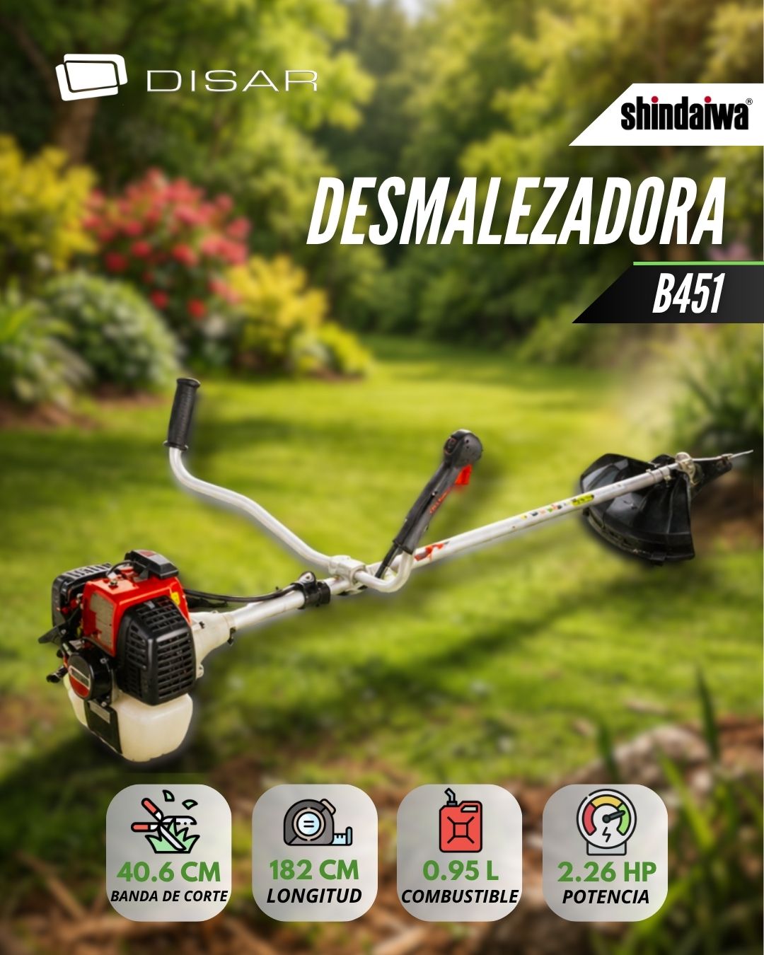 DESMALEZADORA SHINDAIWA B451 (1)