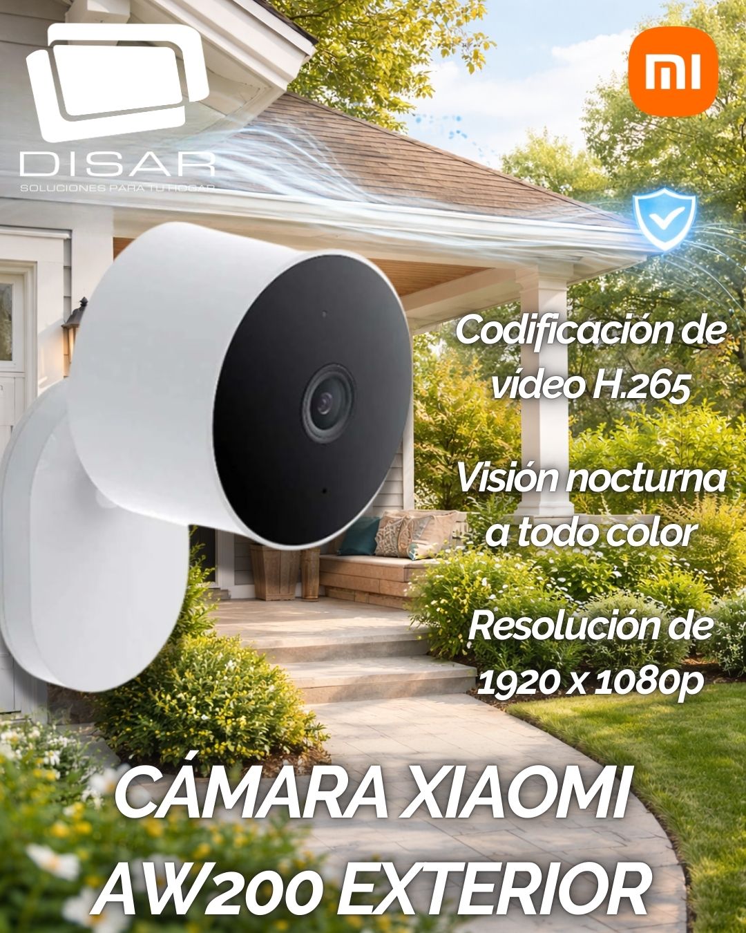 CÁMARA XIAOMI AW200 EXTERIOR