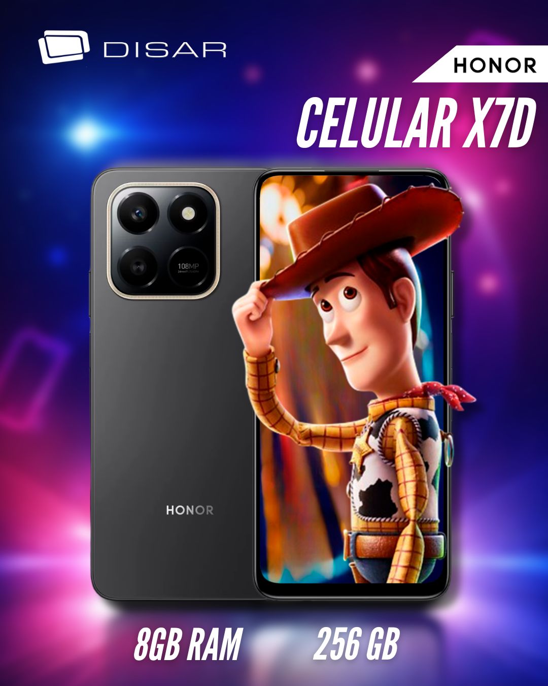 CELULAR HONOR X7D 8GB + 256GB (4)