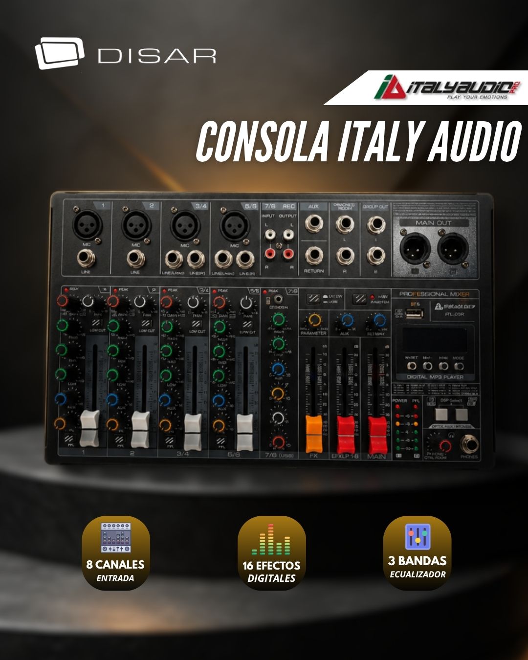 CONSOLA ITALY AUDIO 8 CANALES (1)